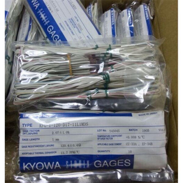 日本KYOWA共和配件耗材應(yīng)變片KFGS-2-60-C1-16 L30C2R