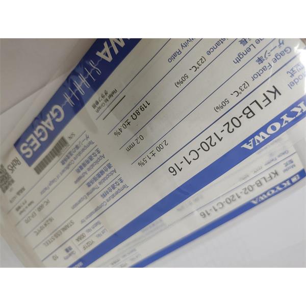 日本原裝進(jìn)口KYOWA應(yīng)變片KFGS-2-120-D3-23 L3M2R