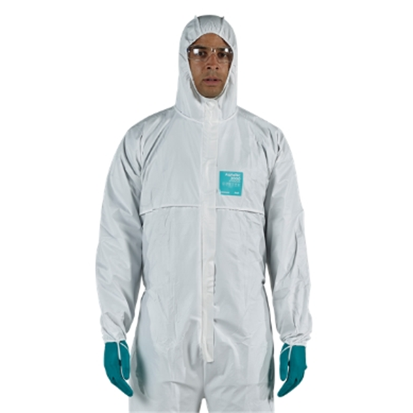 美國ANSELL安思爾BDFC-4XLBioClean? 1500頭罩式連體防護服（157型）WH15-S-BC-157-03-NS1