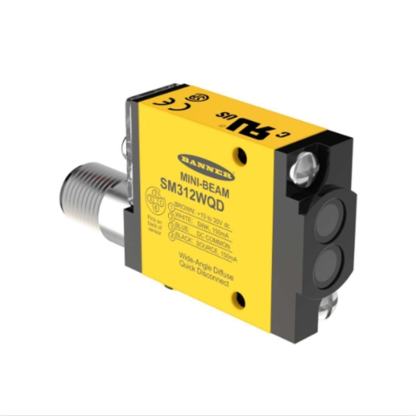 BANNER邦納美國(guó)MINI-BEAM系列光電傳感器 SM31RL100QDP