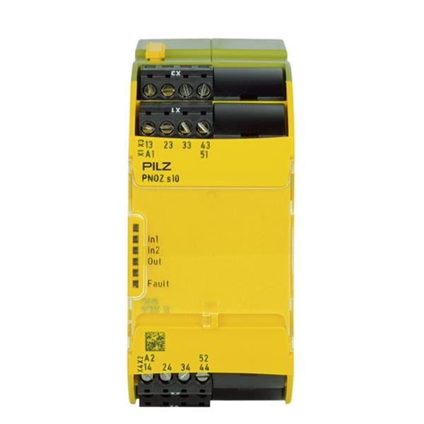 PILZ皮爾茲德國(guó)安全繼電器 PNOZ X3P 24VDC 24VAC 3n/o 1n/c 1so