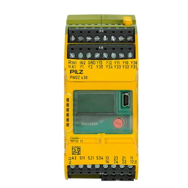 PILZ皮爾茲德國(guó)安全繼電器 PNOZ X3P 24VDC 24VAC 3n/o 1n/c 1so